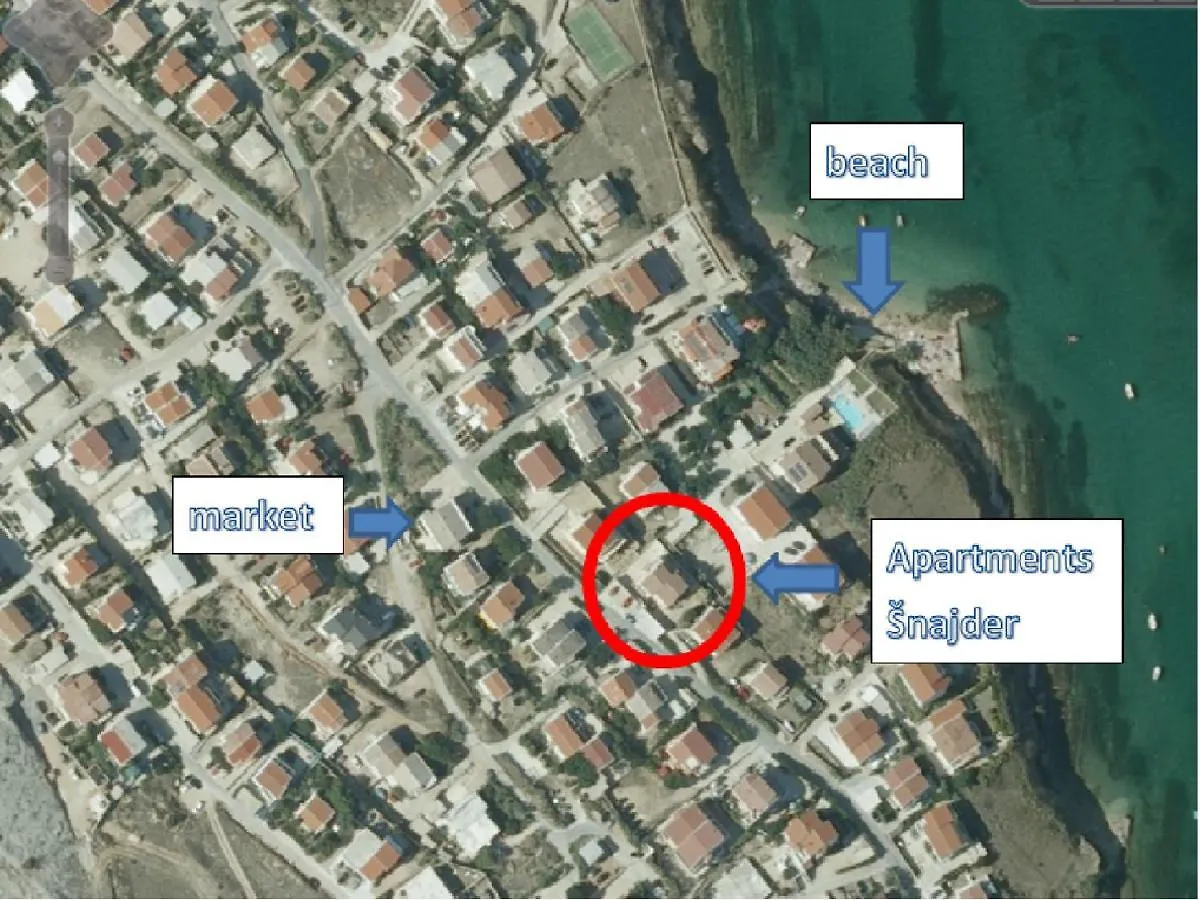 Apartments Šnajder Pag Town Kroatië